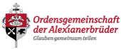 Logo der Alexianer-Brüdergemeinschaft und Link zu www.alexianerkloster.de